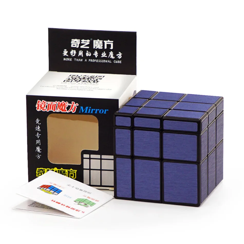 Зеркальный кубик QIYI профессиональный кубик-пазл 3 х3 рубика | Игрушки и хобби