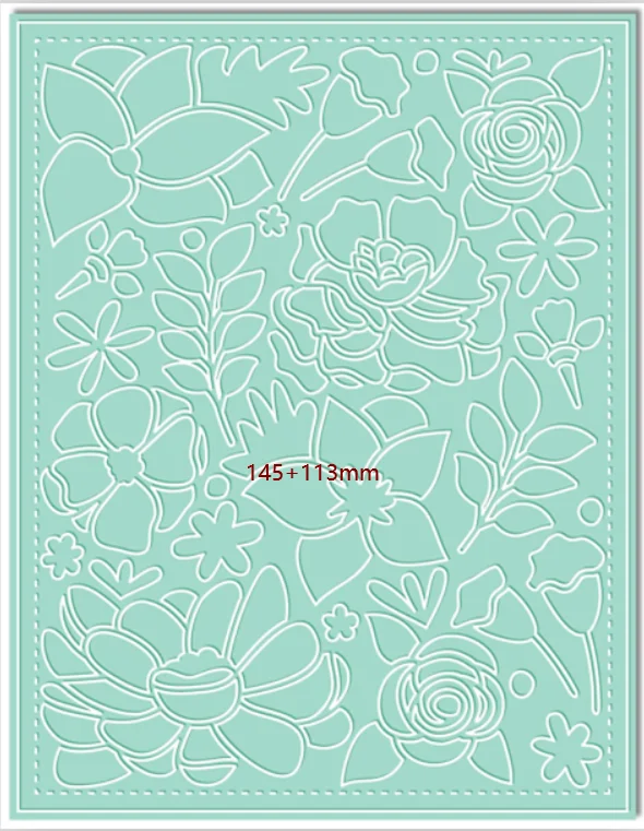Metal Cutting Dies flower background card Scrapbooking Stencil Cut Die For DIY Card Crafts Handmade
Metal Cutting Dies flower background card Scrapbooking Stencil Cut Die For DIY Card Crafts Handmade