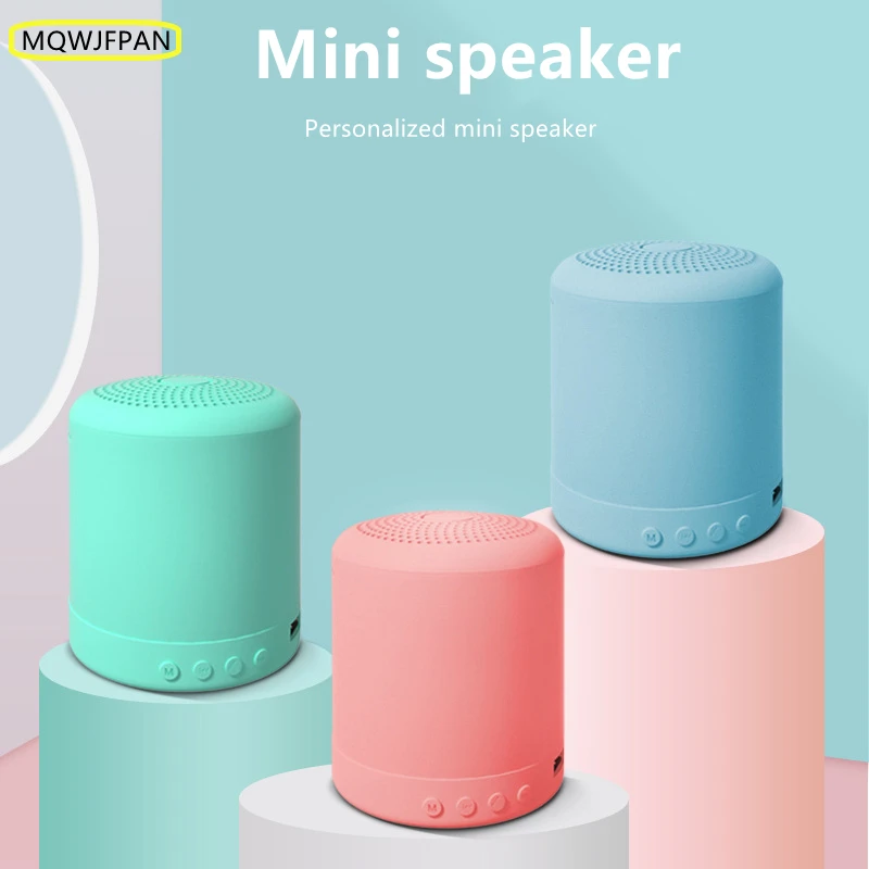 The New Portable Multi- Color Wireless Subwoofer Small Speaker A11 Macaron Mini Bluetooth Speaker Lock and Load Spray Gift
The New Portable Multi- Color Wireless Subwoofer Small Speaker A11 Macaron Mini Bluetooth Speaker Lock and Load Spray Gift
