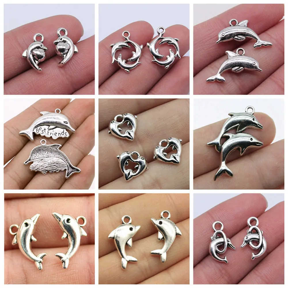 jewelry findings components Dolphin Charms for bracelets charm pendant
jewelry findings components Dolphin Charms for bracelets charm pendant