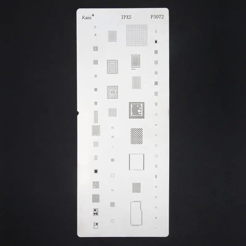 4PCS IC Chip BGA Reballing Stencil Kits Set Solder Template for iPhone XS/XS Max XR/XR/X iPad Motherboard
4PCS IC Chip BGA Reballing Stencil Kits Set Solder Template for iPhone XS/XS Max XR/XR/X iPad Motherboard