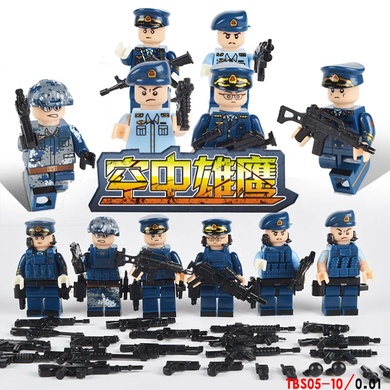 Children Air Crew Rear Group Minifigures Dolls Armed Forces Military Small Particles Assembled Building Blocks Toy Gift For Kids
Children Air Crew Rear Group Minifigures Dolls Armed Forces Military Small Particles Assembled Building Blocks Toy Gift For Kids