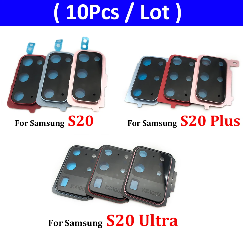 10Pcs/Lot, Rear Camera Glass Lens Back Camera Glass Cover Frame For Samsung S20 Plus S20 Ultra Replacement Parts
10Pcs/Lot, Rear Camera Glass Lens Back Camera Glass Cover Frame For Samsung S20 Plus S20 Ultra Replacement Parts