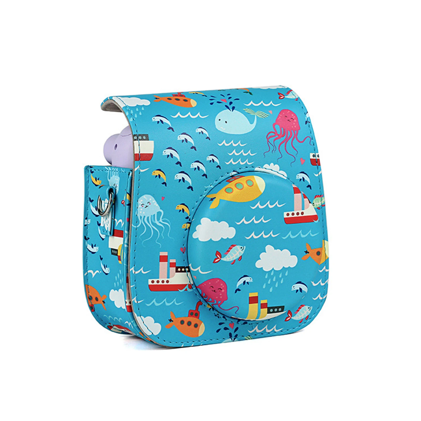 mini11 camera bag one-time imaging color printing protective sleeve shoulder storage PU camera bag 
mini11 camera bag one-time imaging color printing protective sleeve shoulder storage PU camera bag