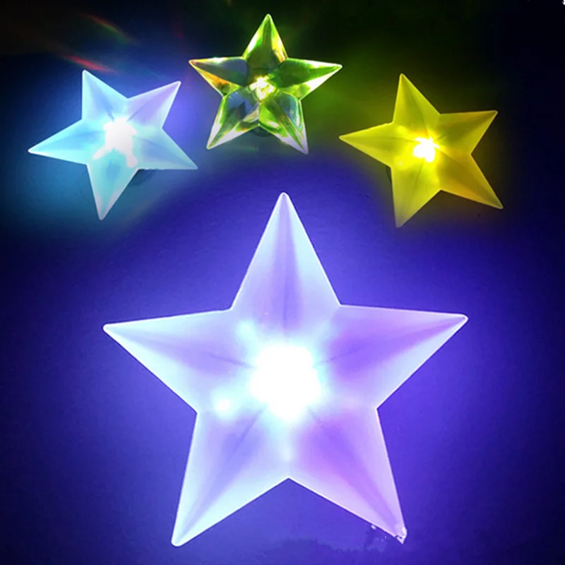 5pcs Pentagram star shape led wall lamp Colorful acrylic night light with Sucker christmas birthday party supplies home decor
5pcs Pentagram star shape led wall lamp Colorful acrylic night light with Sucker christmas birthday party supplies home decor