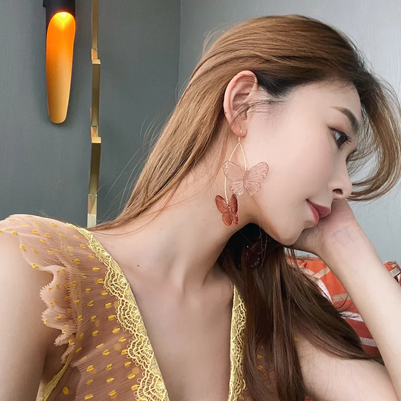 Butterfly Women Earrings Vintage Prevent Allergy Trendy Jewelry Simple Party Accessories Gifts IRISBee 2021 Fashion 
Butterfly Women Earrings Vintage Prevent Allergy Trendy Jewelry Simple Party Accessories Gifts IRISBee 2021 Fashion