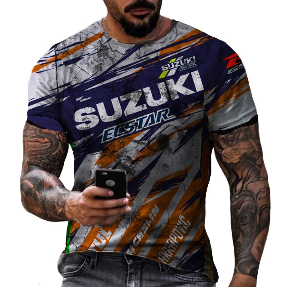 Men's racing T-shirt 3D printing off-road casual clothing oversized short sleeve round neck top street fashion shirt
Men's racing T-shirt 3D printing off-road casual clothing oversized short sleeve round neck top street fashion shirt