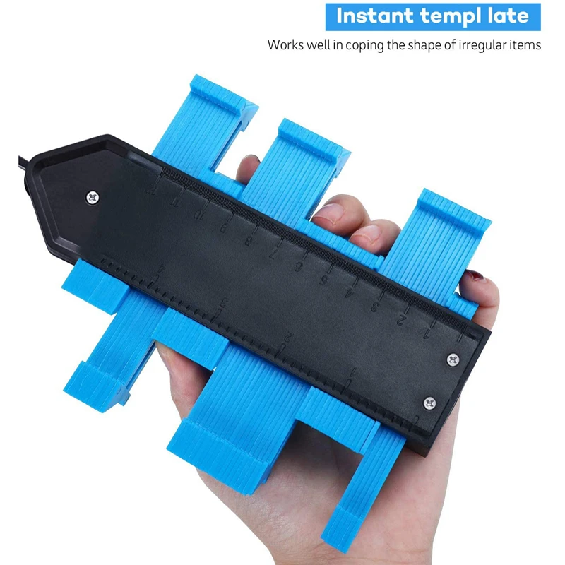 GTBL 2Pcs 5 Inch Contour Gauge with Lock 10 Inch Wide Profile Gauge Measure for Precisely Copy Irregular Contour Wood
GTBL 2Pcs 5 Inch Contour Gauge with Lock 10 Inch Wide Profile Gauge Measure for Precisely Copy Irregular Contour Wood