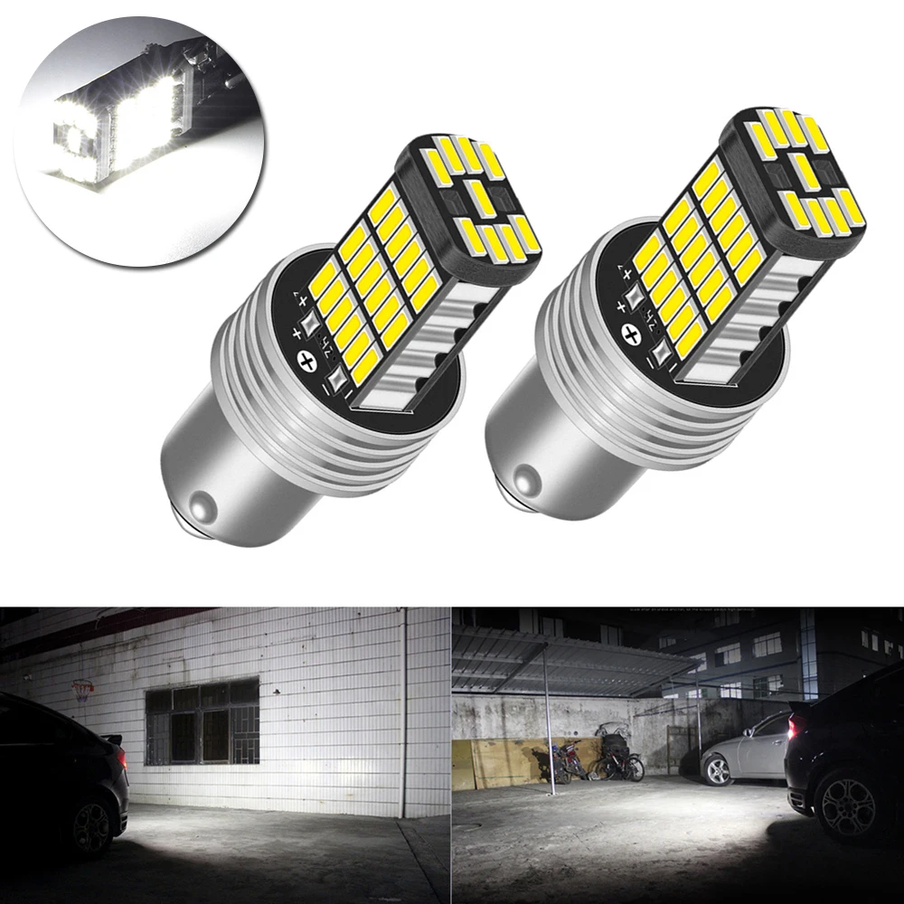 2pcs Fog Light / Turn Signal / Brake / Reverse P21W 1156 BA15S LED Bulbs 4014 LED Car Turn Signal Reverse Brake Ligh White
2pcs Fog Light / Turn Signal / Brake / Reverse P21W 1156 BA15S LED Bulbs 4014 LED Car Turn Signal Reverse Brake Ligh White