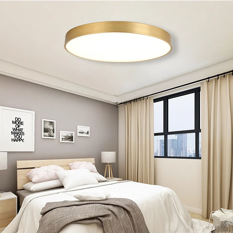 Ultra-thin LED ceiling lamp gold lamp surface installation living room bedroom remote home decoration lighting
Ultra-thin LED ceiling lamp gold lamp surface installation living room bedroom remote home decoration lighting