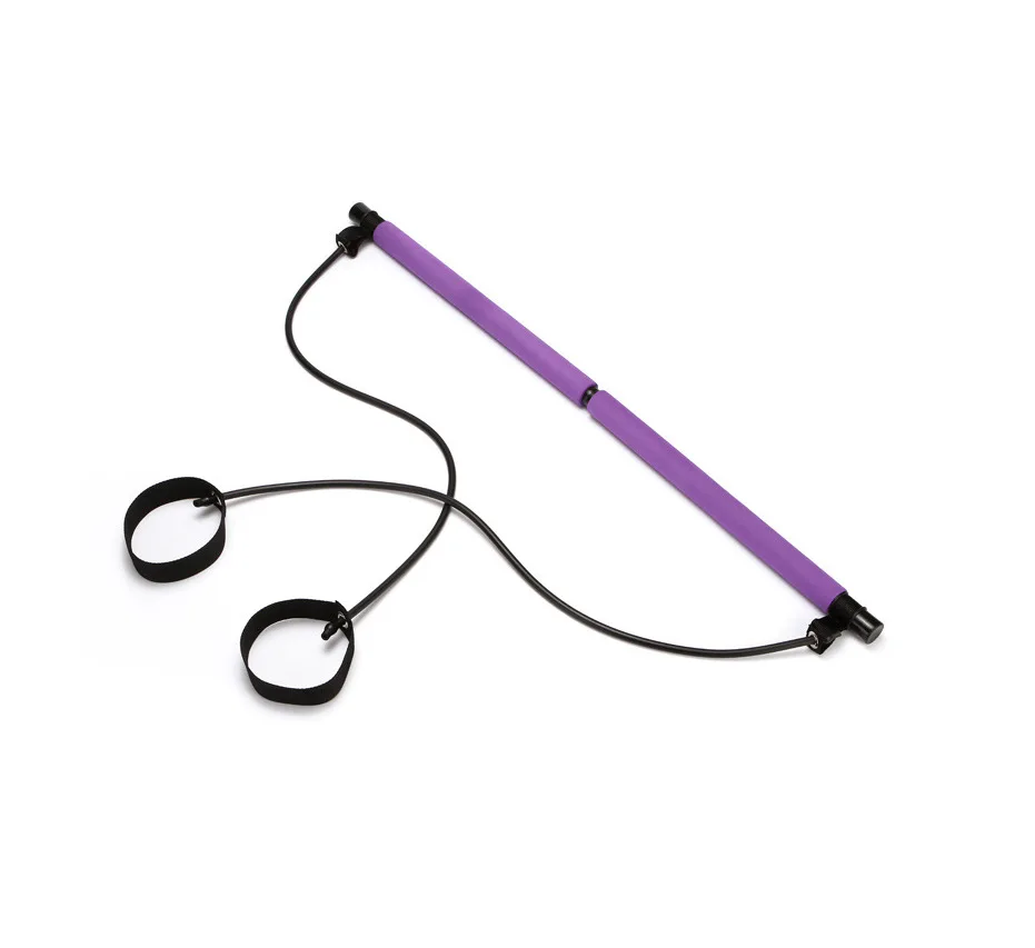 Pilates Stick Multi-Function Yoga Fitness Equipment Elastic Pulling Rope Fitness Stick Home Chest Expander Sports Stretch Strap
Pilates Stick Multi-Function Yoga Fitness Equipment Elastic Pulling Rope Fitness Stick Home Chest Expander Sports Stretch Strap