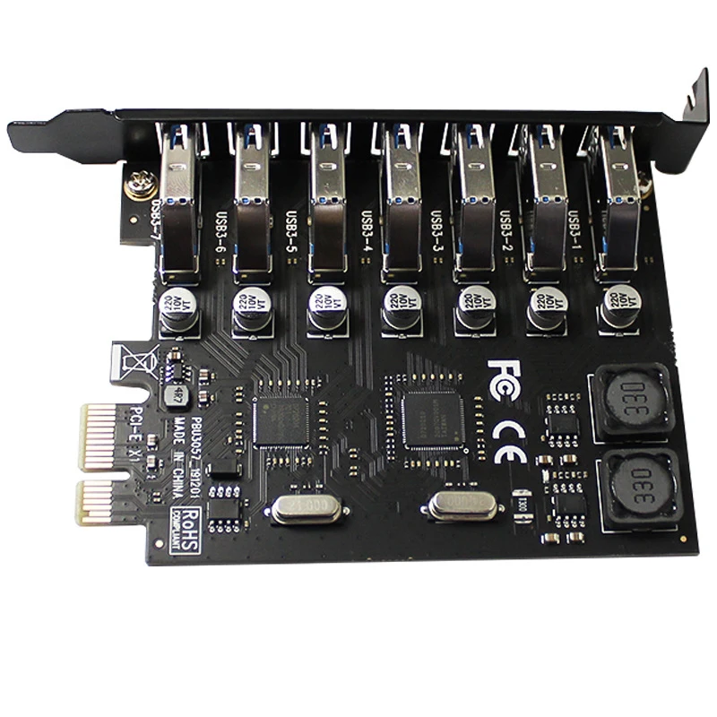 USB 3.0 PCI-E карта-адаптер с 7 портами USB 3,0 адаптер концентратора внешний контроллер PCI-E удлинитель PCI экспресс-карта для настольного компьютера
USB 3.0 PCI-E карта-адаптер с 7 портами USB 3,0 адаптер концентратора внешний контроллер PCI-E удлинитель PCI экспресс-карта для настольного компьютера