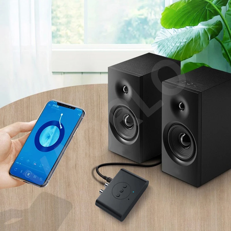 Приемник NFC Bluetooth 5 0 U-диск RCA 3 мм AUX-разъем стерео беспроводной аудиоадаптер с