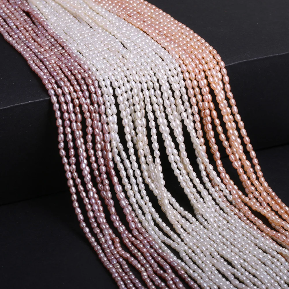 Natural Pearl Loose Beads 2.5mm High Quality Pink White Purple DIY Women Necklace Bracelet Jewelry
Natural Pearl Loose Beads 2.5mm High Quality Pink White Purple DIY Women Necklace Bracelet Jewelry