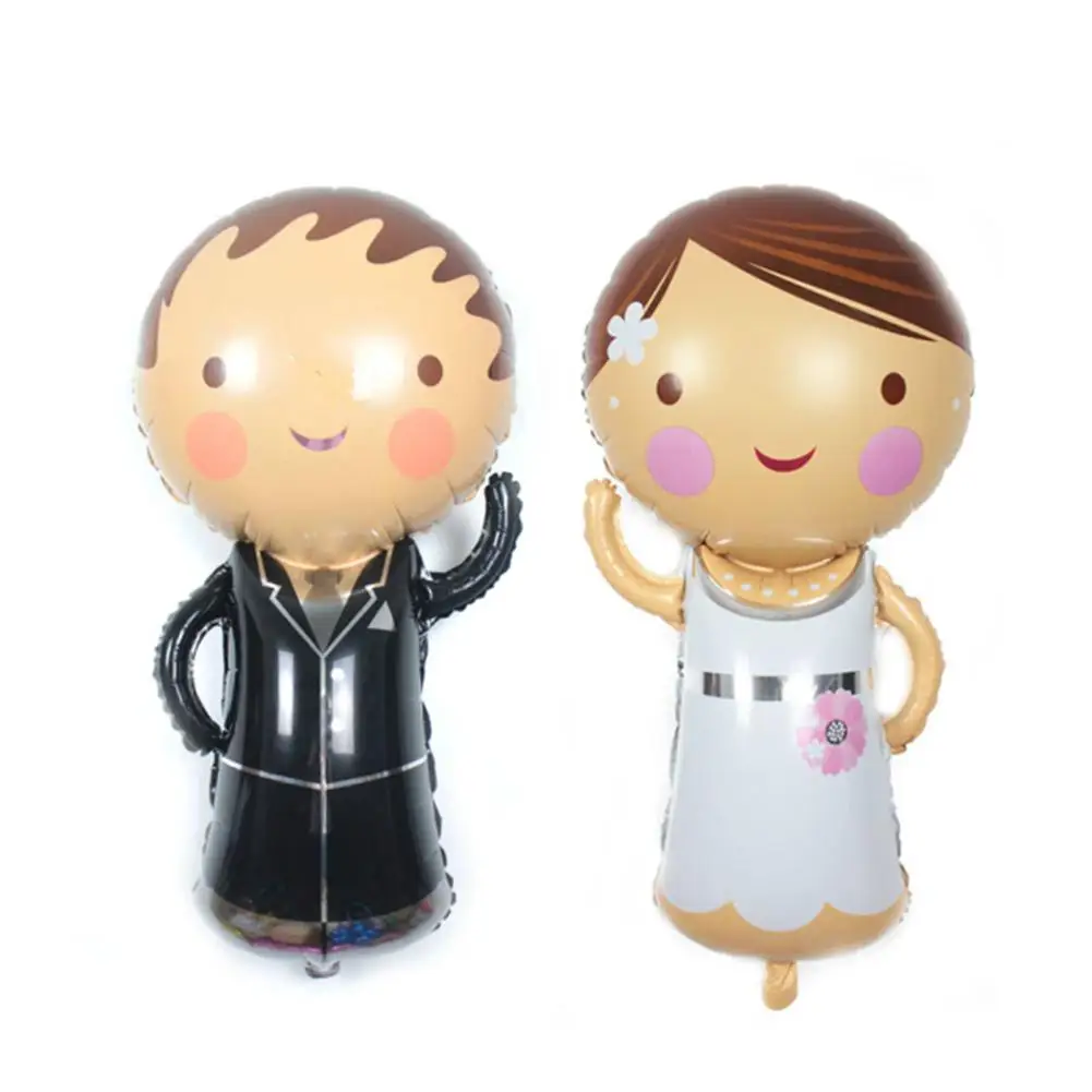 Bride Groom Wedding Decorations Foil Balloons Marriage Boy Girl Love Helium Balls Valentine's Day Event Party Supplies Toys
Bride Groom Wedding Decorations Foil Balloons Marriage Boy Girl Love Helium Balls Valentine's Day Event Party Supplies Toys