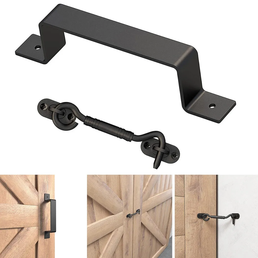 Sliding Barn Pull Door Handle Heavy Duty Pull Cabinet Flush Hardware Set Latch Lock Interior Door Furniture Handle Hardware
Sliding Barn Pull Door Handle Heavy Duty Pull Cabinet Flush Hardware Set Latch Lock Interior Door Furniture Handle Hardware