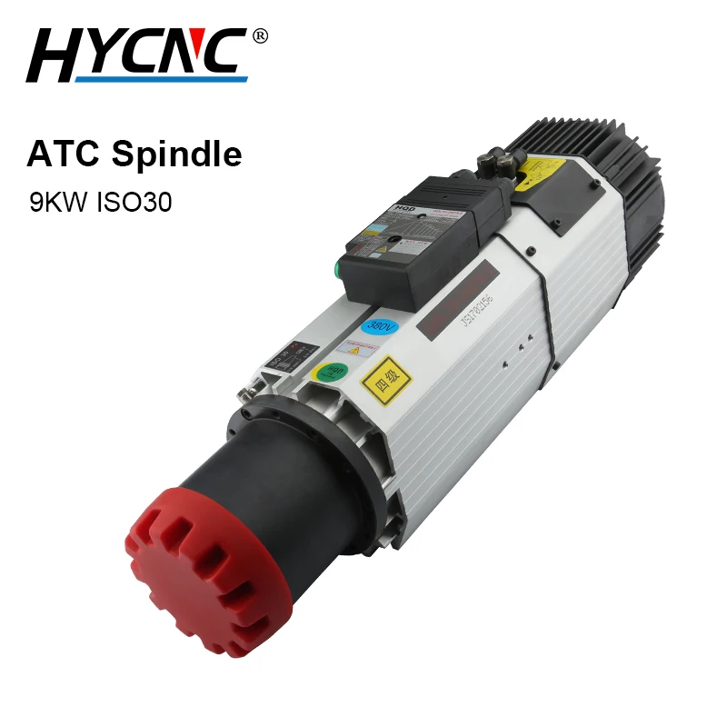 9.0KW ATC Air-Cooled Spindle 4pole 220v 380v 24000rpm Automatic Tool Change Woodworking Cutting Machine Motor ISO30 Tool Holder
9.0KW ATC Air-Cooled Spindle 4pole 220v 380v 24000rpm Automatic Tool Change Woodworking Cutting Machine Motor ISO30 Tool Holder