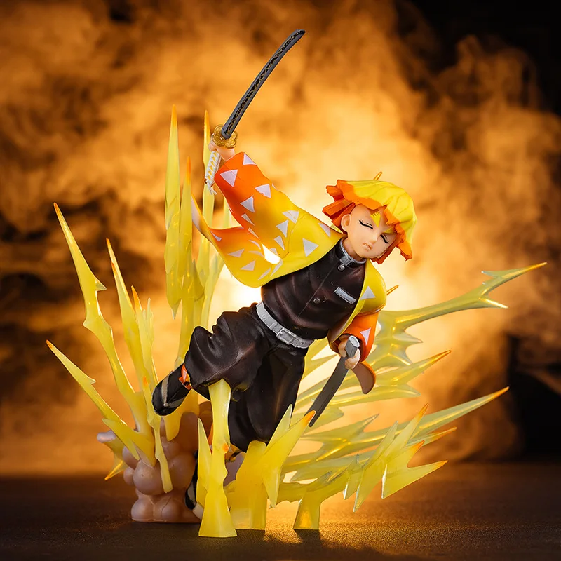 Demon Slayer Japanese 21CM PVC Agatsuma Zenitsu Thunderbolt Action Figure Anime Figurine Cool Toys For Boys Friends Gifts
Demon Slayer Japanese 21CM PVC Agatsuma Zenitsu Thunderbolt Action Figure Anime Figurine Cool Toys For Boys Friends Gifts