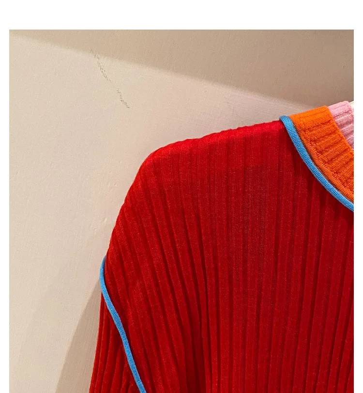 Irregular Color Patchwork Sweater Women's Slim Turtleneck Long Sleeve 2020 Autumn Knit Pullovers
Irregular Color Patchwork Sweater Women's Slim Turtleneck Long Sleeve 2020 Autumn Knit Pullovers