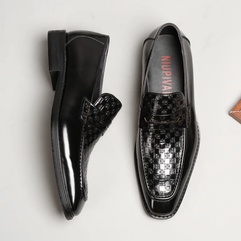 Italian Style Office Formal Shoes Classic Mens Penny Loafers Genuine Cow Leather Handmade Slip on Brown Dress Shoes Autumn 2021
Italian Style Office Formal Shoes Classic Mens Penny Loafers Genuine Cow Leather Handmade Slip on Brown Dress Shoes Autumn 2021