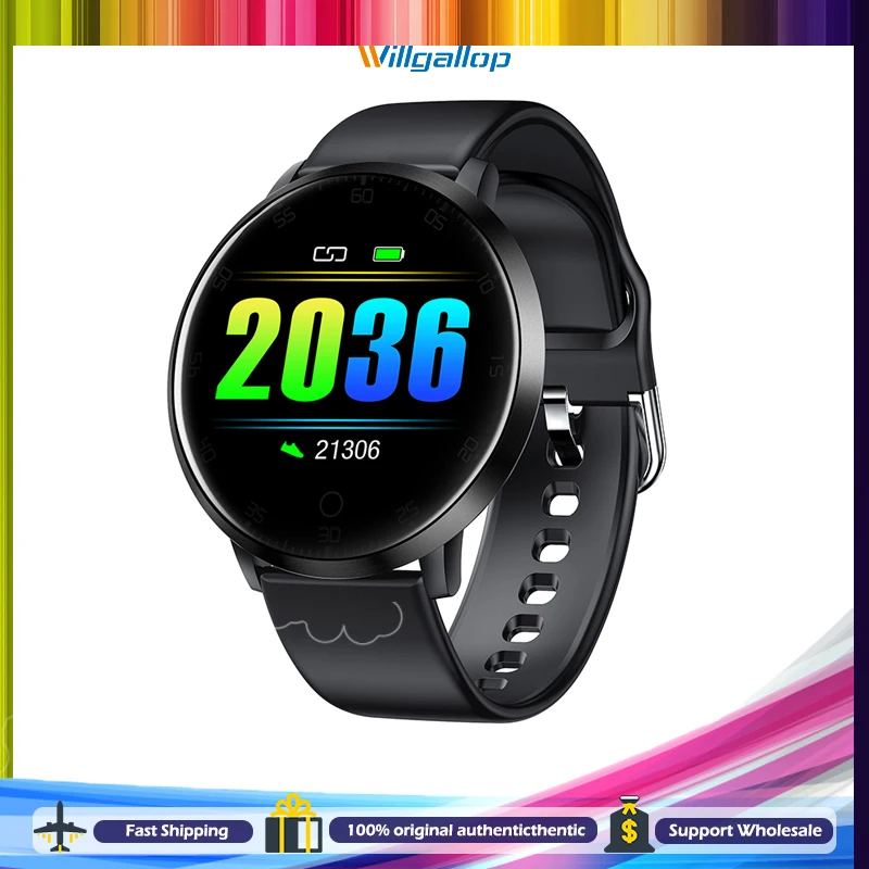 

Willgallop 2021 Hot K12 Smart Watch Health Monitoring Information Reminds Multi-sports Pedometer IP68 Waterproof Smart Bracelet