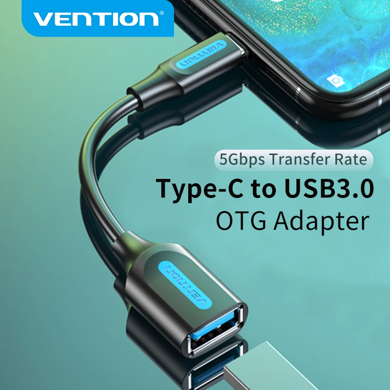Vention USB C to USB Adapter OTG Cable Type C to USB 3.0 2.0 Female Cable Adapter for MacBook Pro Xiaomi Mi 9 Type-C Adapter
Vention USB C to USB Adapter OTG Cable Type C to USB 3.0 2.0 Female Cable Adapter for MacBook Pro Xiaomi Mi 9 Type-C Adapter