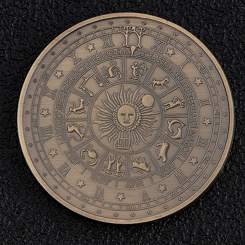 European and American Tarot Card Fortune Telling Coins Exquisite Sun and Moon Wishing Coins
European and American Tarot Card Fortune Telling Coins Exquisite Sun and Moon Wishing Coins
