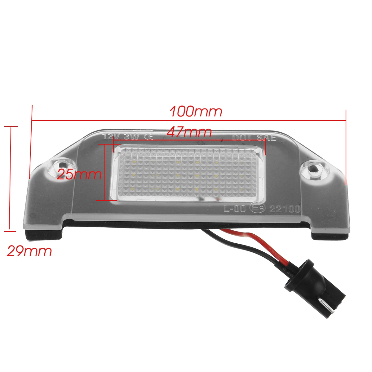 2pcs Led Car Number License Plate Light Lamp Tail Lighting Source For Chrysler 300 2005-2014 Sebring 2007-2010
2pcs Led Car Number License Plate Light Lamp Tail Lighting Source For Chrysler 300 2005-2014 Sebring 2007-2010