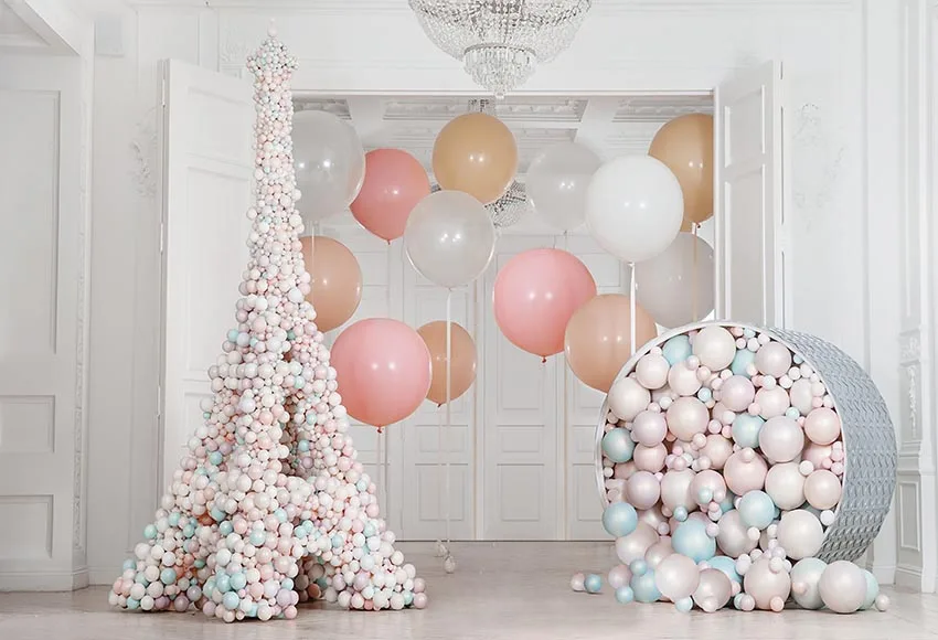 White Doors Balloons birthday Backdrop for Photography Printed Newborn Princess Baby Girl Birthday Party Photo Background 
White Doors Balloons birthday Backdrop for Photography Printed Newborn Princess Baby Girl Birthday Party Photo Background