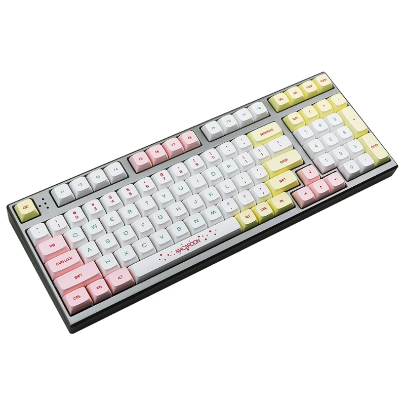 146 ключей XDA профиль PBT Macaron Keycaps сублимационная краска 2.25U 2U 1.5U GH60 GK61
146 ключей XDA профиль PBT Macaron Keycaps сублимационная краска 2.25U 2U 1.5U GH60 GK61