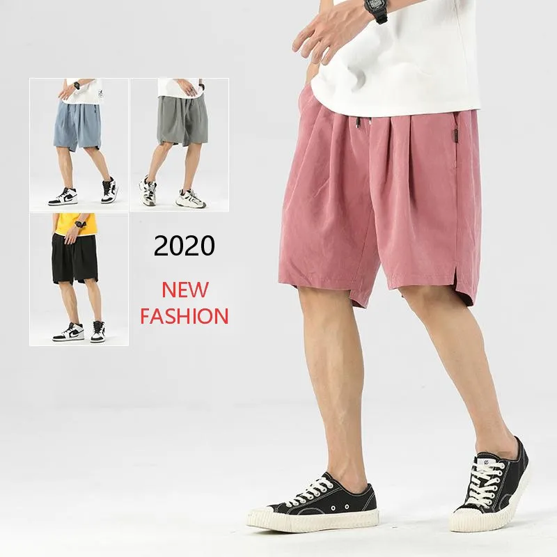 Mens Summer New Trend Casual Loose Solid Shorts Man Street Wear Knee Length Pant For Men Clothes Male
Mens Summer New Trend Casual Loose Solid Shorts Man Street Wear Knee Length Pant For Men Clothes Male