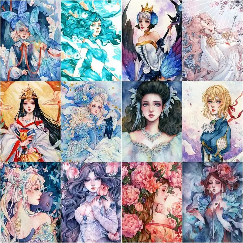 GATYZTORY Painting By Numbers flowers girl Kits Framed Diy Gift For Adults HandPainted Figure Paint By Number Home Decor Artwork
GATYZTORY Painting By Numbers flowers girl Kits Framed Diy Gift For Adults HandPainted Figure Paint By Number Home Decor Artwork