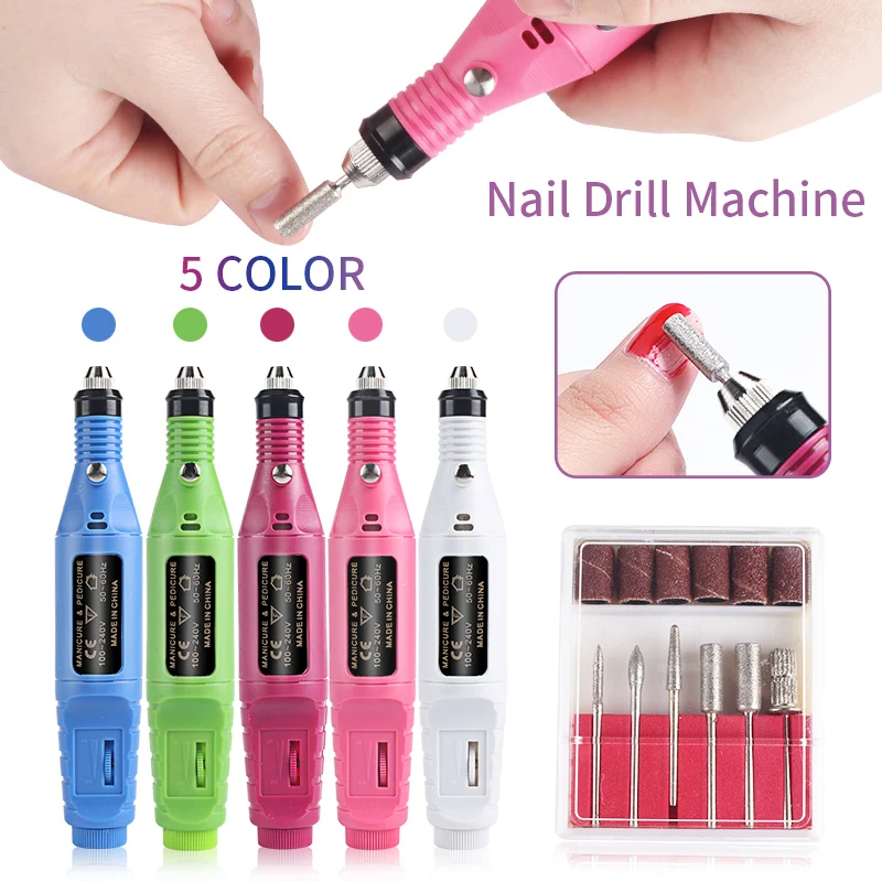 1 Set Professional Electric Manicure Machine Pen Sanding Polish Grind Nail Files Tools Milling Cutters For Nail Drill Equipment
1 Set Professional Electric Manicure Machine Pen Sanding Polish Grind Nail Files Tools Milling Cutters For Nail Drill Equipment