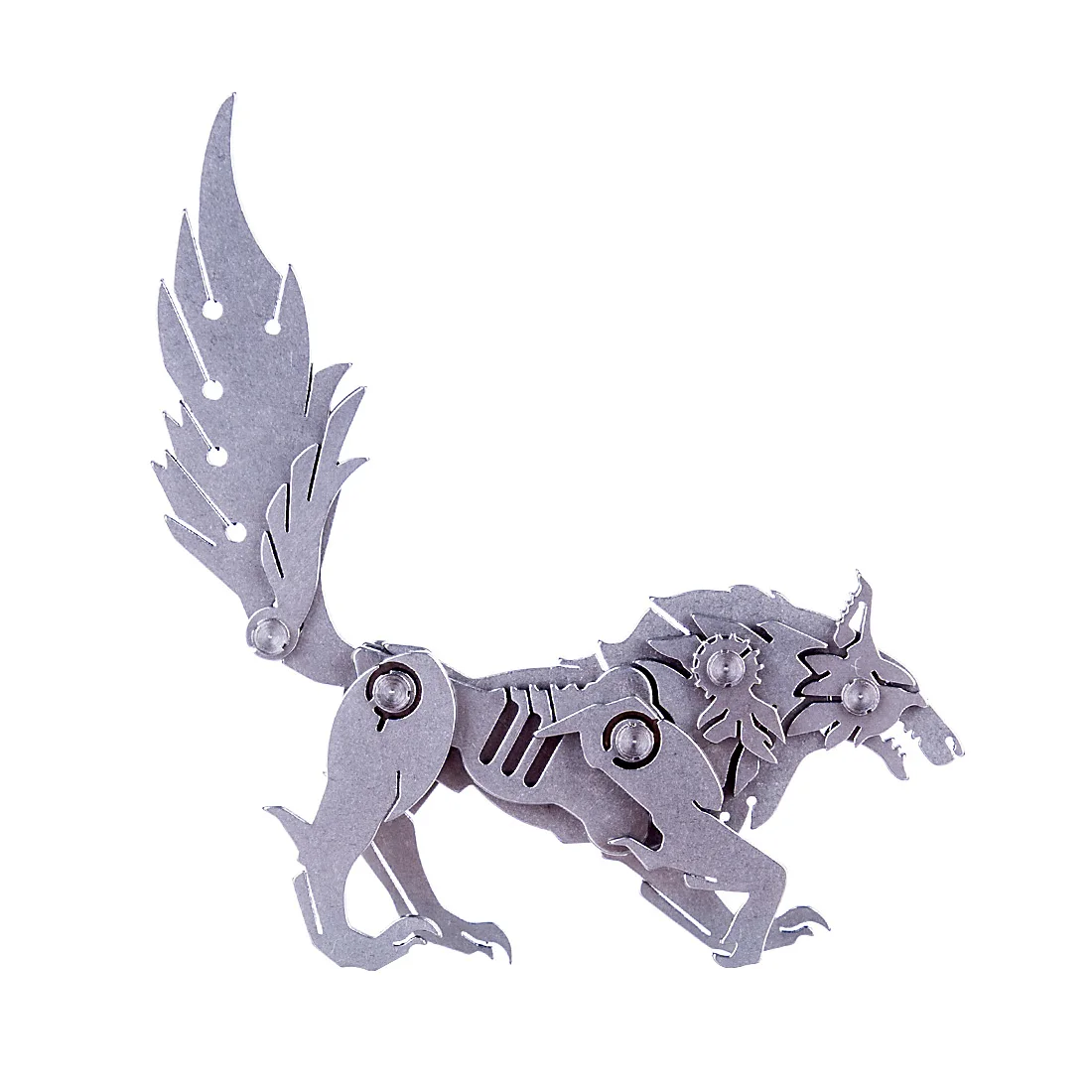 DIY Assembled Model Kit 3D Stainless Steel Assembled Detachable Model Puzzle Ornaments - Wild Wolf
DIY Assembled Model Kit 3D Stainless Steel Assembled Detachable Model Puzzle Ornaments - Wild Wolf