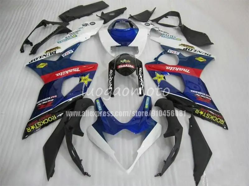 Впрыска синий whit черный наборы обтекателей для Suzuki GSXR1000 K5 2005 2006 Гонки Обтекатели набор 05 06 gsxr1000 кузов
Впрыска синий whit черный наборы обтекателей для Suzuki GSXR1000 K5 2005 2006 Гонки Обтекатели набор 05 06 gsxr1000 кузов