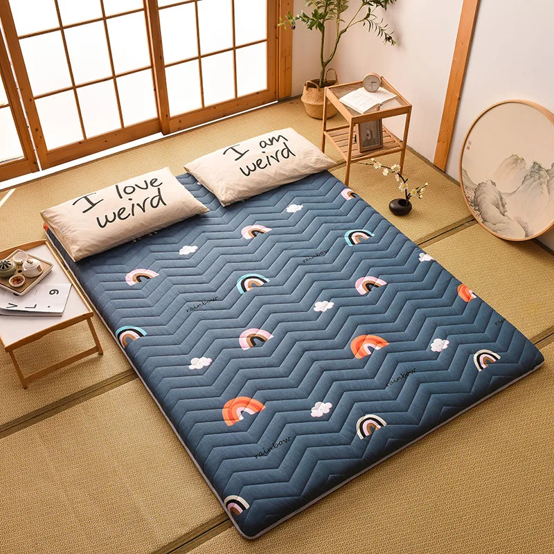 Складной напольный матрас Tatami, мягкий удобный матрас для кровати, коврики для студентов, общежитий, King, Queen, Twin, полноразмерный
Складной напольный матрас Tatami, мягкий удобный матрас для кровати, коврики для студентов, общежитий, King, Queen, Twin, полноразмерный