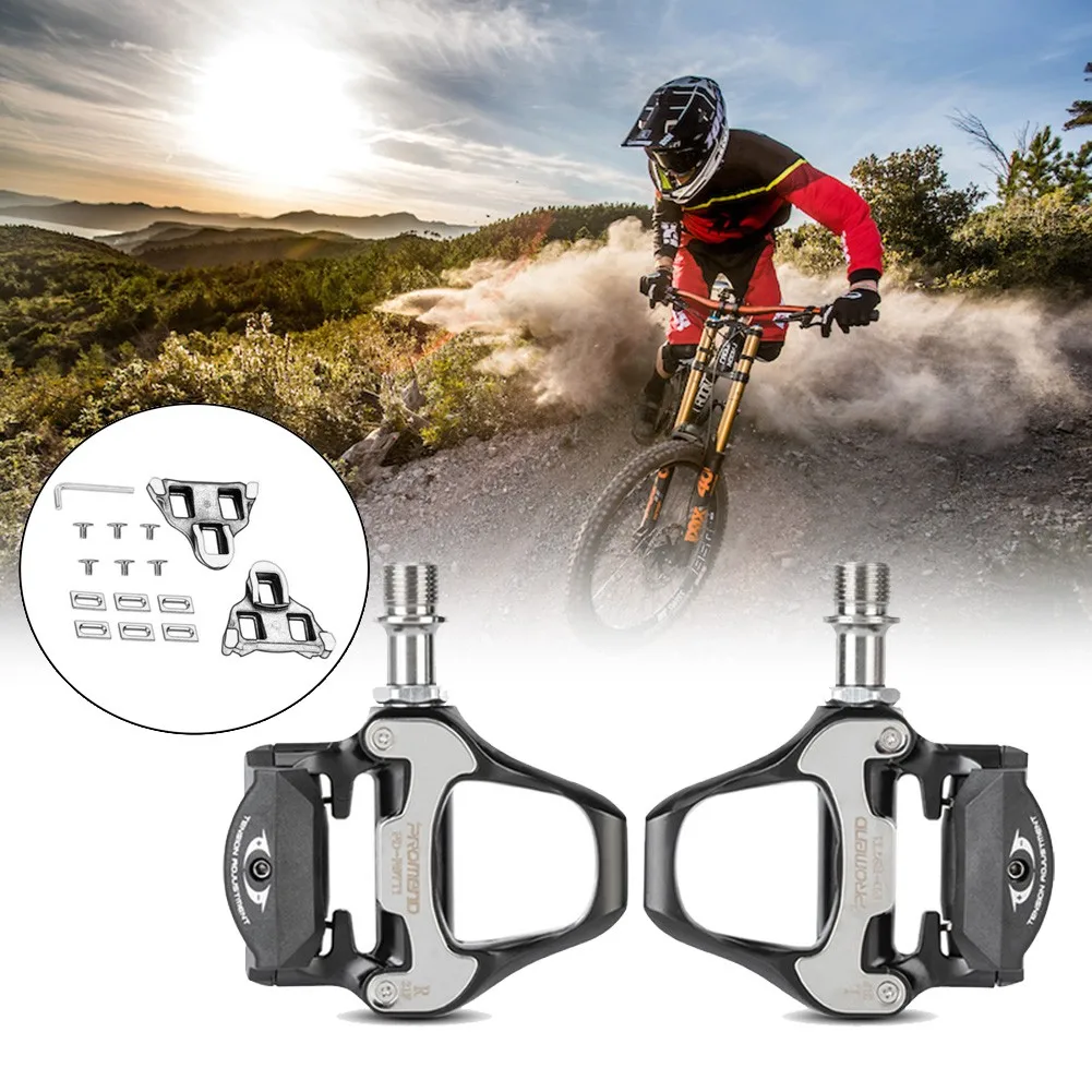 1Pair Road Bicycle Pedals Bike Aluminum Alloy Lock Pedals With Lock Plate For SPD System Self-lubricating Bearing Adjusted Pedal
1Pair Road Bicycle Pedals Bike Aluminum Alloy Lock Pedals With Lock Plate For SPD System Self-lubricating Bearing Adjusted Pedal