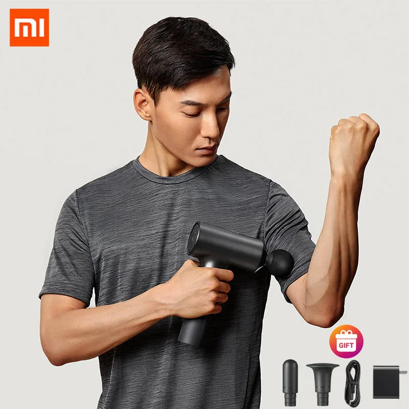 New Xiaomi Mijia Massage Gun Muscle Fascia Gun Sport Electric Body Massager Machine Relaxation Fitness Equipments For Men Women
New Xiaomi Mijia Massage Gun Muscle Fascia Gun Sport Electric Body Massager Machine Relaxation Fitness Equipments For Men Women