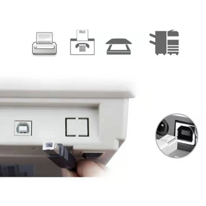 USB кабель USB для принтера 2.0 Type A Male к Type B Male Кабель для сканера принтера
USB кабель USB для принтера 2.0 Type A Male к Type B Male Кабель для сканера принтера