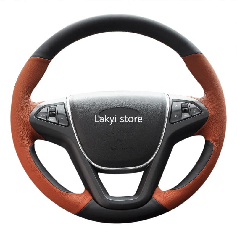DIY Hand Sewing Stitches Black Brown Top Layer Feather Car Steering Wheel Cover for Chery Tiggo 7 5 Tiggo 3 Arrizo 5
DIY Hand Sewing Stitches Black Brown Top Layer Feather Car Steering Wheel Cover for Chery Tiggo 7 5 Tiggo 3 Arrizo 5
