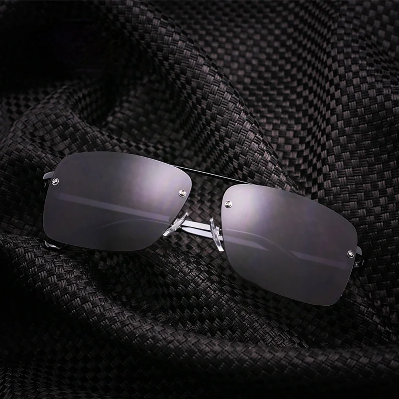 Minimalist Style Box Men's Sunglasses Metal Frameless Driving Sunglasses Men Factory Direct Wholesale
Minimalist Style Box Men's Sunglasses Metal Frameless Driving Sunglasses Men Factory Direct Wholesale