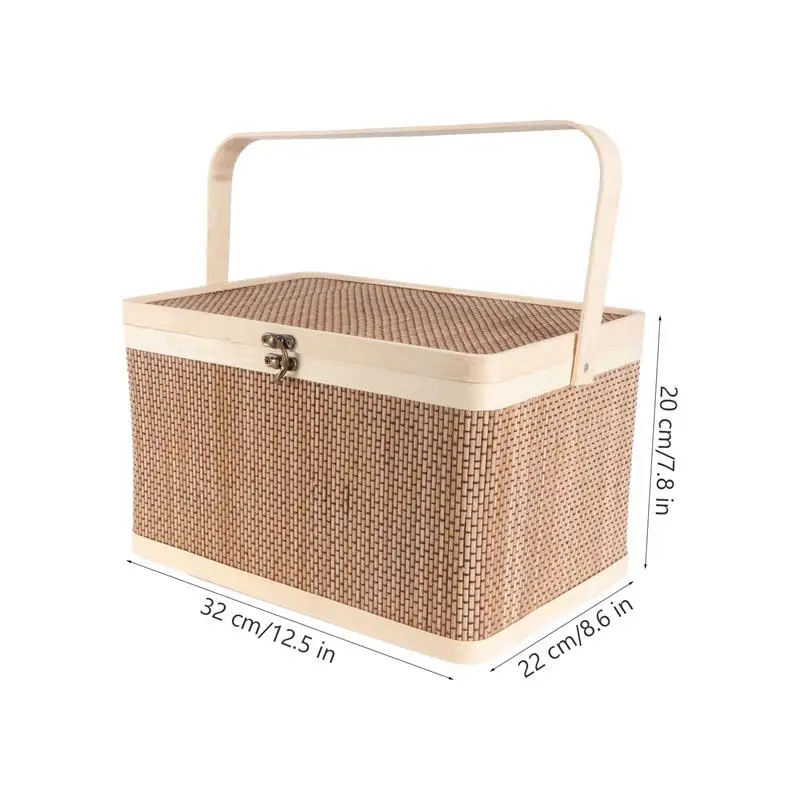 Bamboo Woven Storage Basket Fruit Candy Dry Flower Basket Woven Picnic Baskets Willow Wicker Camping Basket for Fruit Flower
Bamboo Woven Storage Basket Fruit Candy Dry Flower Basket Woven Picnic Baskets Willow Wicker Camping Basket for Fruit Flower