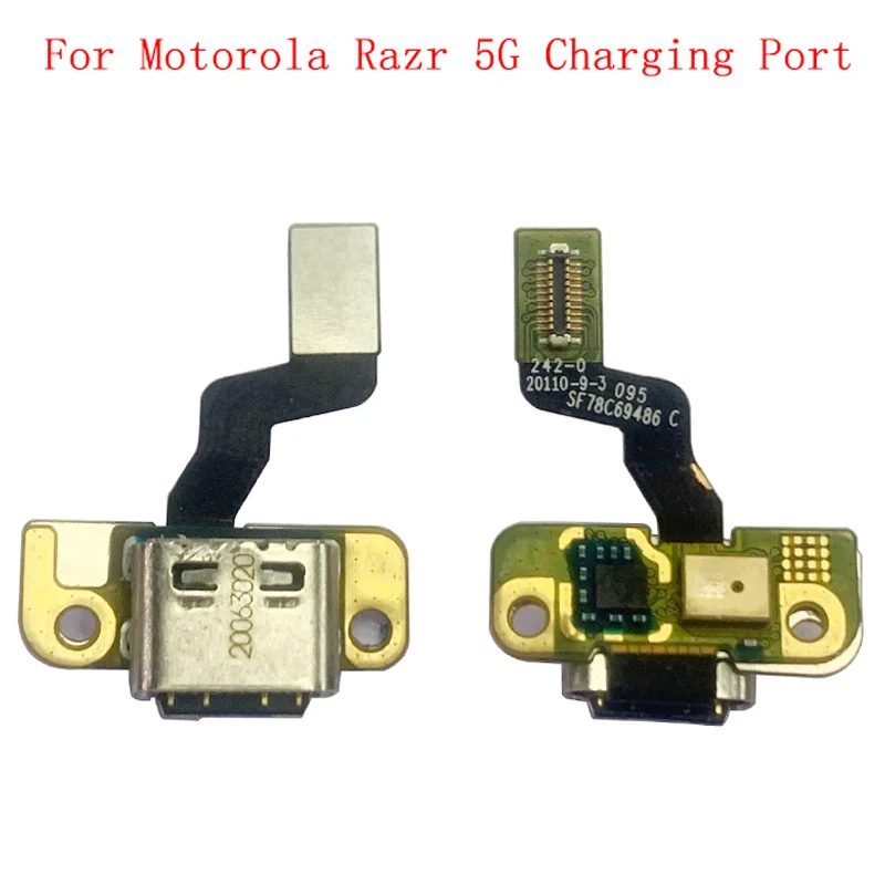 USB Charging Port Connector Board Flex Cable For Motorola Razr 5G XT2071-4 Flex Cable Replacement Parts
USB Charging Port Connector Board Flex Cable For Motorola Razr 5G XT2071-4 Flex Cable Replacement Parts
