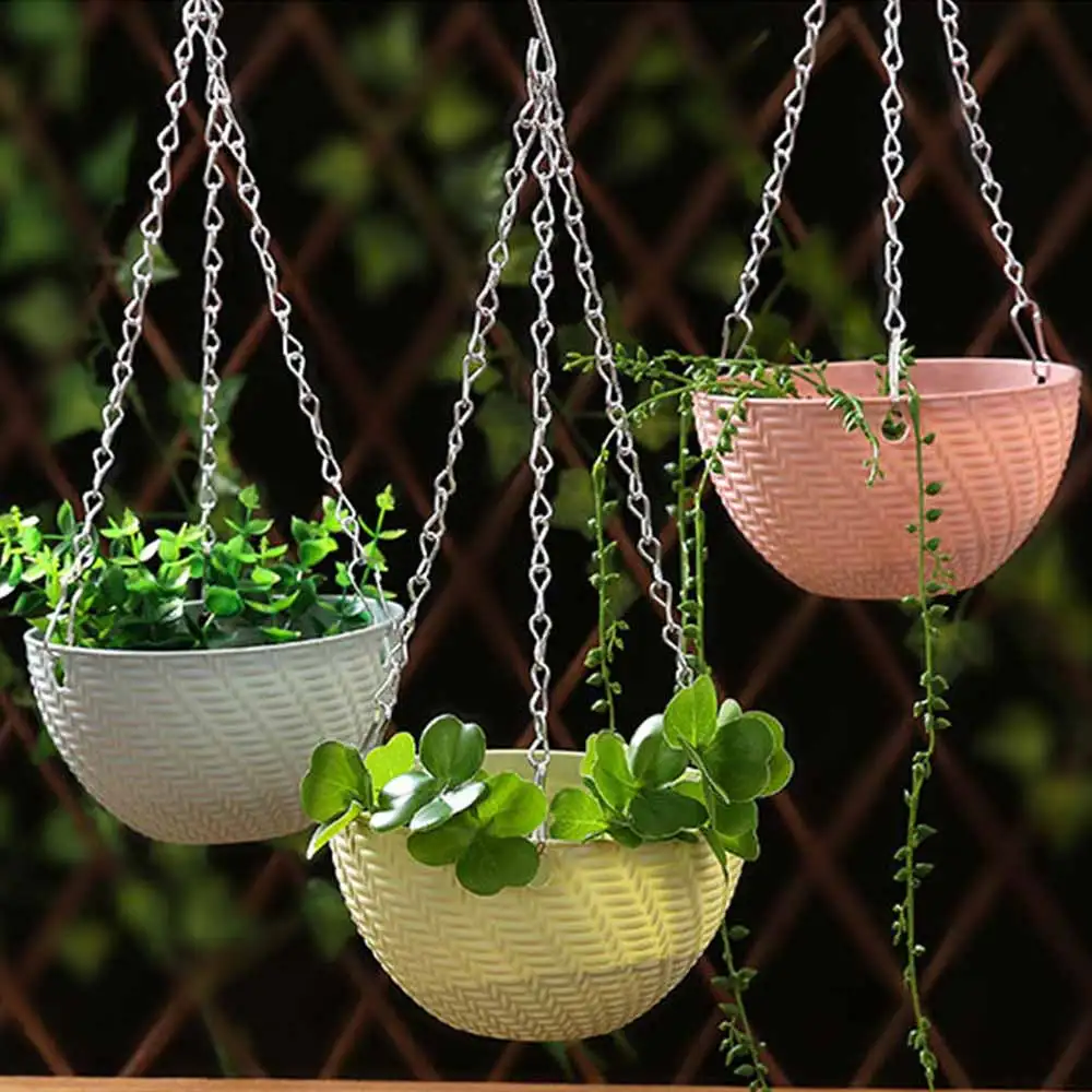 Hanging Basket Plastic Succulents Holder Plant Hanging Pot Mini Portable Planting Container Tools for Indoor Outdoor Decoration
Hanging Basket Plastic Succulents Holder Plant Hanging Pot Mini Portable Planting Container Tools for Indoor Outdoor Decoration
