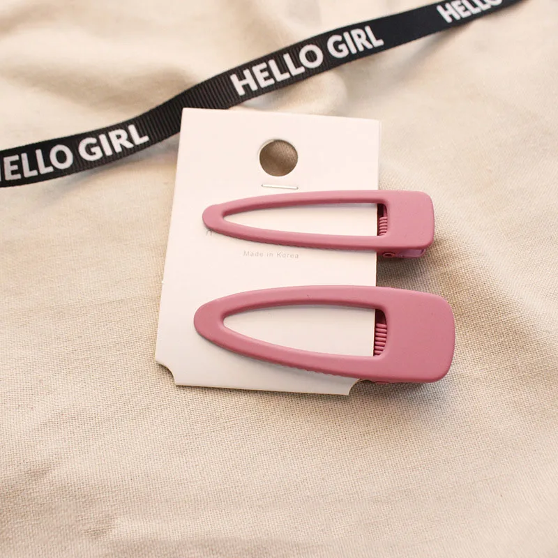 CN 2 Pcs/set Matte Scrub Snap Hair Clips For Baby Girls Simple Korean Metal Triangle Bangs Hairpins Princess Hair Accessories
CN 2 Pcs/set Matte Scrub Snap Hair Clips For Baby Girls Simple Korean Metal Triangle Bangs Hairpins Princess Hair Accessories