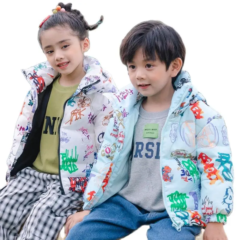 Kids Hooded Jackets Boys Girls Cartoon Patern Winter 2021 Snowsuit Outerwear 2021 Big Boys Zipper Cotton Jacket for Kids Coats
Kids Hooded Jackets Boys Girls Cartoon Patern Winter 2021 Snowsuit Outerwear 2021 Big Boys Zipper Cotton Jacket for Kids Coats