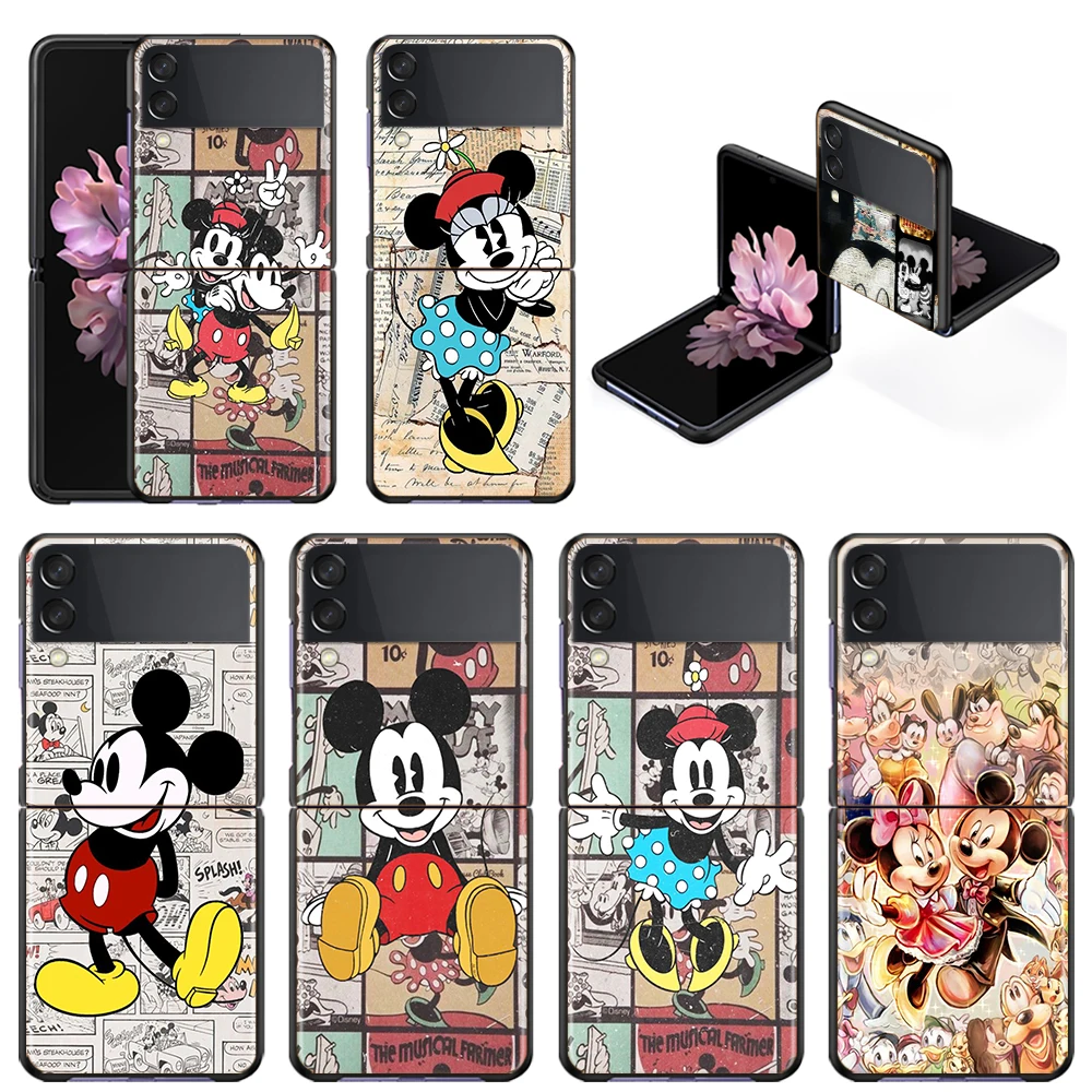 Disney Retro Mickey Shockproof Cover for Samsung Galaxy Z Flip Flip3 5G Black Phone Case Shell Hard Fundas Coque Capa
Disney Retro Mickey Shockproof Cover for Samsung Galaxy Z Flip Flip3 5G Black Phone Case Shell Hard Fundas Coque Capa