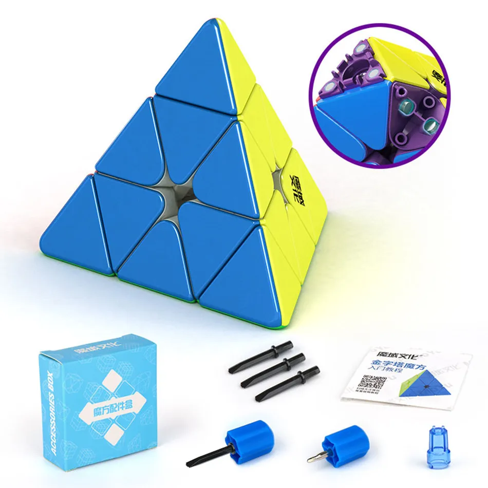 Moyu New Weilong WRM Pyramid Puzzle Stickerless Speed Magnetic Cube MagLev Cubes Toy Educational Magnetic Toys Twist Cubes
Moyu New Weilong WRM Pyramid Puzzle Stickerless Speed Magnetic Cube MagLev Cubes Toy Educational Magnetic Toys Twist Cubes