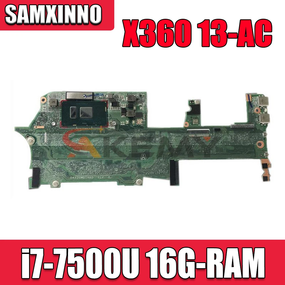 TPN-Q178 для HP Spectre X360 13-AC 13-W Материнская плата ноутбука DAX31MB1AA0 DA0X31MBAF0 с i7-7500U 16G-RAM 907560-601 918042-601
TPN-Q178 для HP Spectre X360 13-AC 13-W Материнская плата ноутбука DAX31MB1AA0 DA0X31MBAF0 с i7-7500U 16G-RAM 907560-601 918042-601
