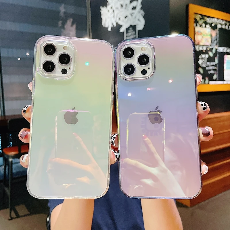 Высококачественный чехол для телефона с радужным лазером на лето для iPhone 12 Mini Pro Max 11 Pro Max, чехлы, мягкий силиконовый чехол
Высококачественный чехол для телефона с радужным лазером на лето для iPhone 12 Mini Pro Max 11 Pro Max, чехлы, мягкий силиконовый чехол